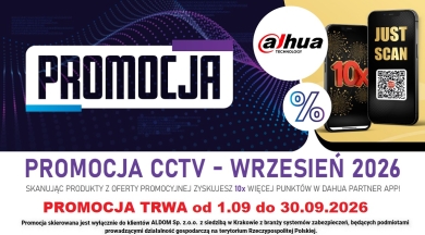 Promocja CCTV Dahua - WRZESIEŃ 2026